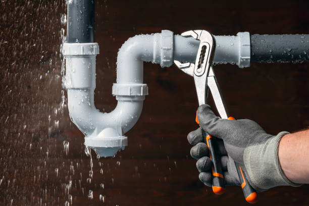 Professional Drain Cleaning technician working in Niantic, CT
